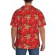 thumbnail image 3 of Fotbe Christmas With Cute Deer Camisa Estampada de Manga Corta para Hombre, Casual de Verano, Estilo Playero, Sin Arrugas-4X-Large, 3 of 5