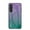 Purple, variant on ELEHOLD Case for Samsung Galaxy S24+, Lightweight Gradient Glass Case Ultra Slim Shockproof Cover,Yellow