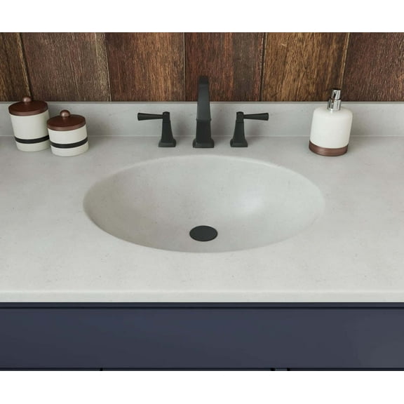 49 Inch Vanity Top with Oval Integral Sink