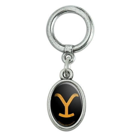 Yellowstone TV Show Brand Shoe Sneaker Shoelace Oval Charm Jewelry