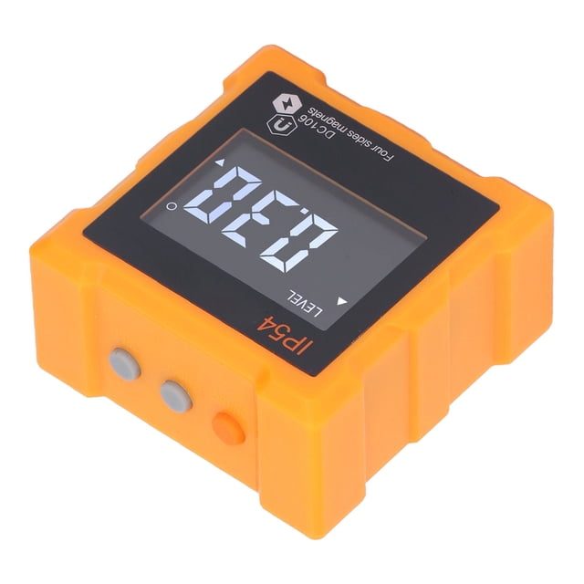 Indicador de ángulo pantalla digital LCD Inclinómetro de indicador de ángulo magnético fuerte de 4 lados 4x90 para fábrica ANGGREK Otros