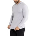 thumbnail image 3 of X RAY JEANS Mens Basic Hooded Sweater, Light Heather Grey, XL, 3 of 9