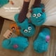 thumbnail image 2 of Zapatillas de invierno Disney Monster University Sullivan para mujer, zapatillas de casa con dibujos animados para hombre, zapatillas de felpa suaves y cálidas, antideslizantes, 2 of 5