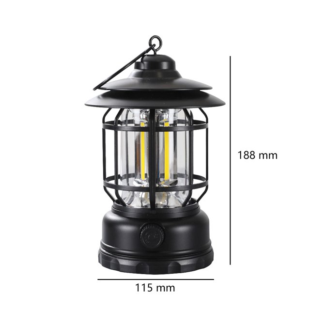 Lámpara Luces LED para acampar 130lm 1000mAh impermeables para jardín, tienda de campaña, linternas colgantes Ehuebsd Para estrenar