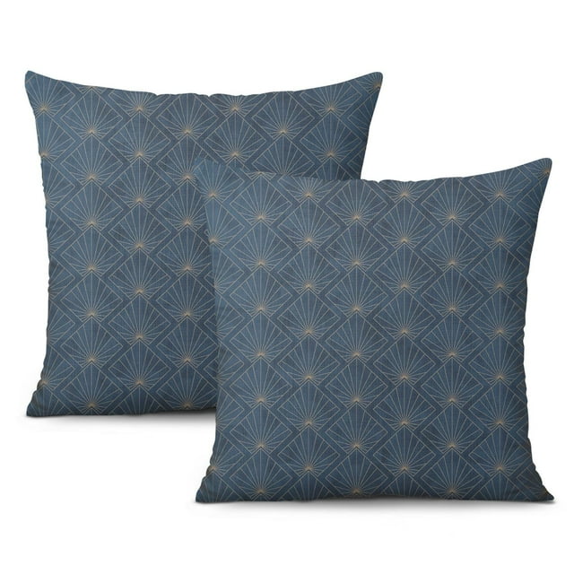 2-Pack Burlap Linen Throw Pillow Covers | Rustic Woven Texture | Modern Farmhouse Style | Perfect Decorative Addition for Sofa, Couch, or Bed | 20x20 Inch