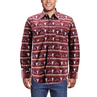 maroon dress shirt walmart SWSMCLT Jinda Men's Long Sleeve Dress Shirts Button Down Shirt Fitted Dress Shirt Casual Cotton Regular Fit Button Up Burgundy 14.5, Red