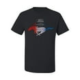 thumbnail image 2 of 1990 Vintage Garage Customs Hot Rod Classic Car Cars and Trucks Men's Graphic T-Shirt, Black, Small, 2 of 3