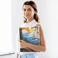 thumbnail image 6 of White Dragon Mountains Lake Sun Trees 3 Ring Binders 1.5 inch Hardcover File Folders with Interior Pockets A4 Size Organizer for School Office Hospital, 6 of 8