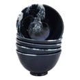 thumbnail image 4 of Set Of 4 Blue Japanese Hokusai Great Wave Porcelain Soup Rice Dessert Bowls 11oz, 4 of 9