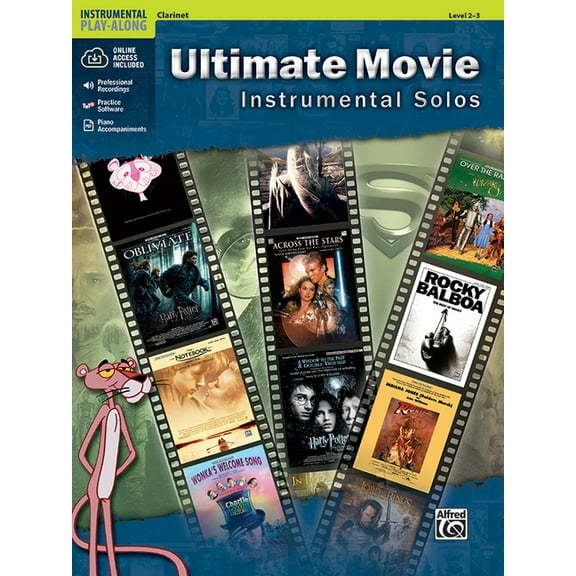 Ultimate Pop Instrumental Solos Ultimate Movie Instrumental Solos: Clarinet, Book & Online Audio/Software/PDF, (Paperback)