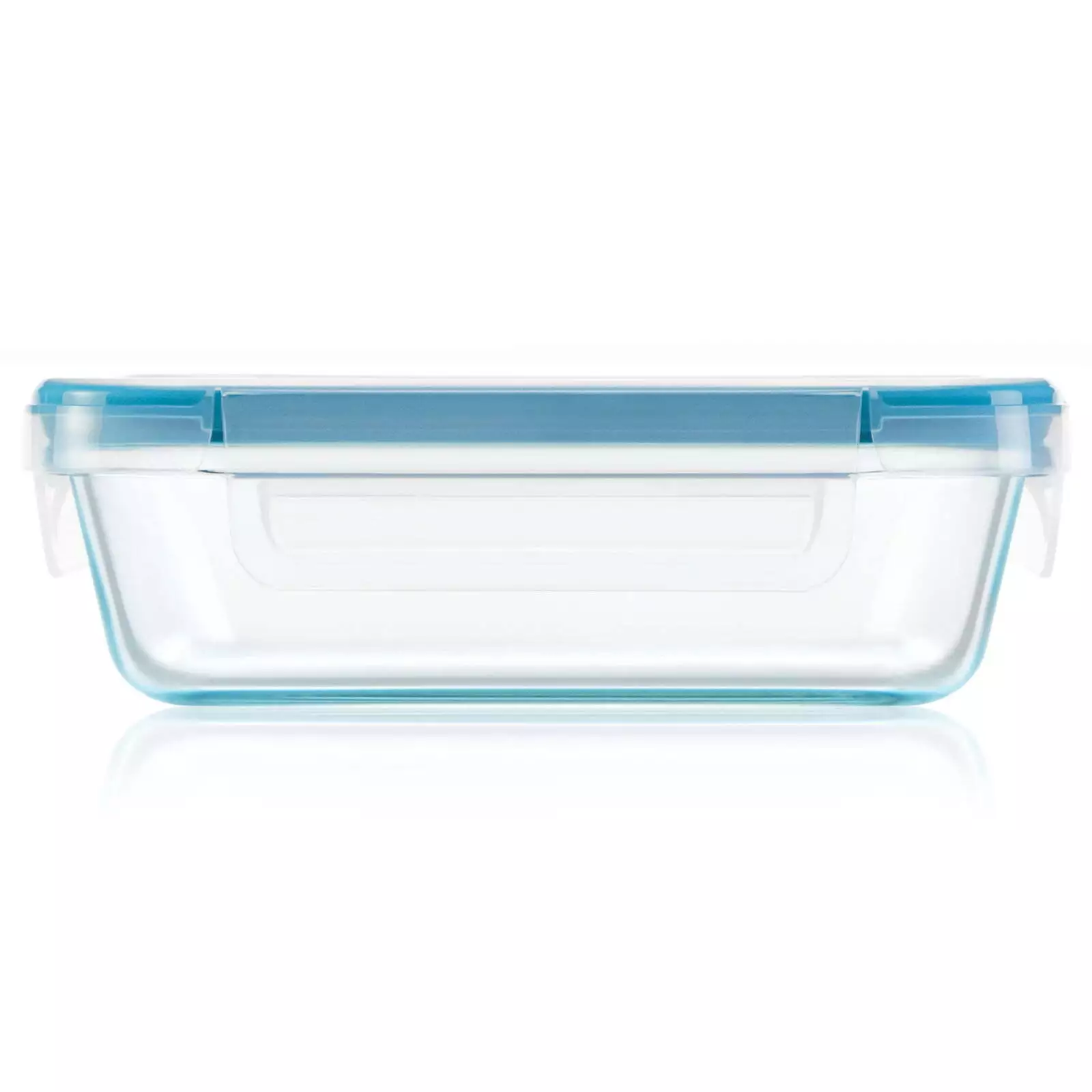 Pasabahce Glass Butter Dish With Lid – 480ml Clear Tempered Glass, Freezer & Dishwasher Safe