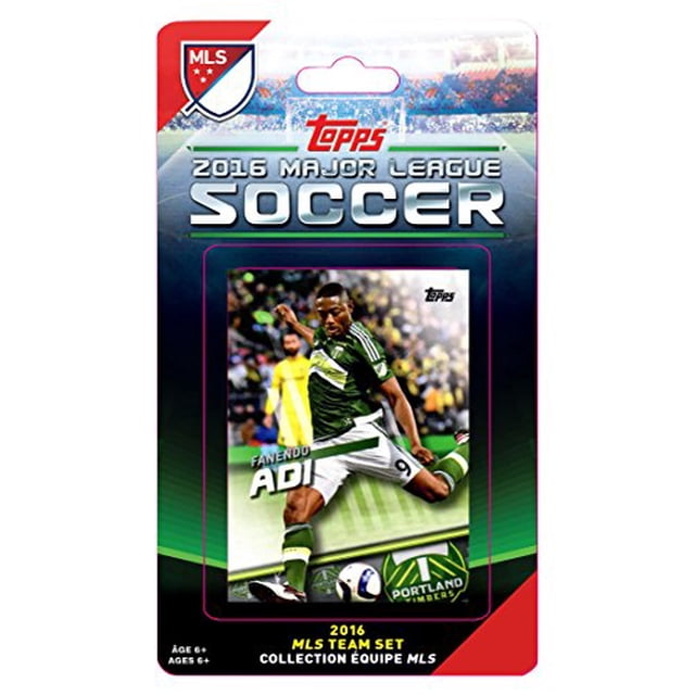 C&I Collectables TIMBERS16 MLS Portland Timbers sous Licence 2016 Ensemble d'Équipe Topps et Album de Rangement