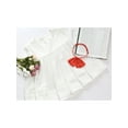 thumbnail image 4 of INSPIRE CHIC Nœud Papillon Pré-Noué pour Femme, Nœud Papillon, Sangle Ajustable, Cravates, Vêtement pour le Cou, Rouge, Taille Unique, 4 of 5