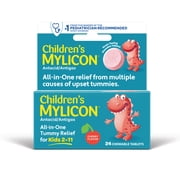 Children's Mylicon Tummy Relief for Kids, Cherry Flavor, 24ct