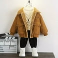 AJIWYH Toddler Boy Clothes,Toddler Boys Corduroy Jacket Toddler Winter
