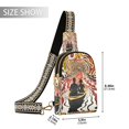 thumbnail image 2 of FORMRS Womens Crossbody Sling Bag Travel Daypack Shoulder Chest Backpack, Abstract Boat Ride, 2 of 7