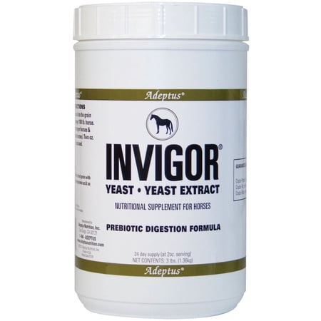 Adeptus Solid Wood Nutrition 20129 Invigor For Horses 3 lbs.