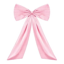 Darzheoy 24x11 Inch Big Bow Decoration with 32 Inch Tail for Party Decor Wedding Wall Decor Baby Shower Christmas Tree Birthday Celebrations