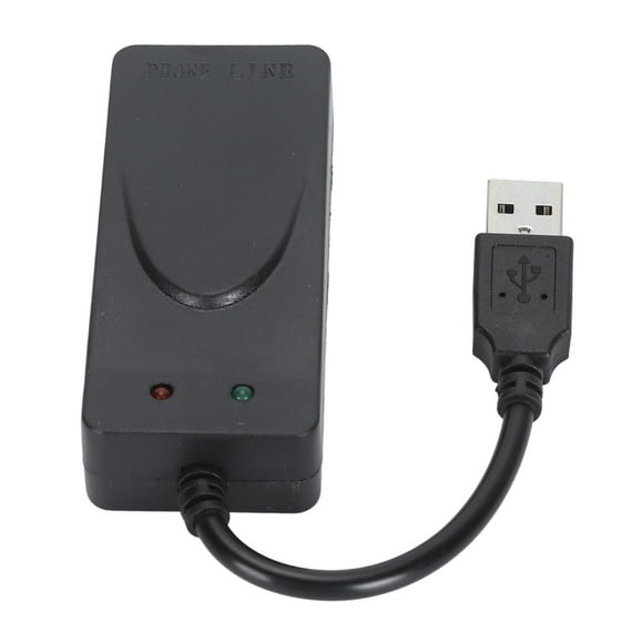 Módem De Fax USB, Módem De Datos USB Plug And Play Soporte Fácil De Usar Identificador De Llamadas 56K Para Computadora Portátil Para