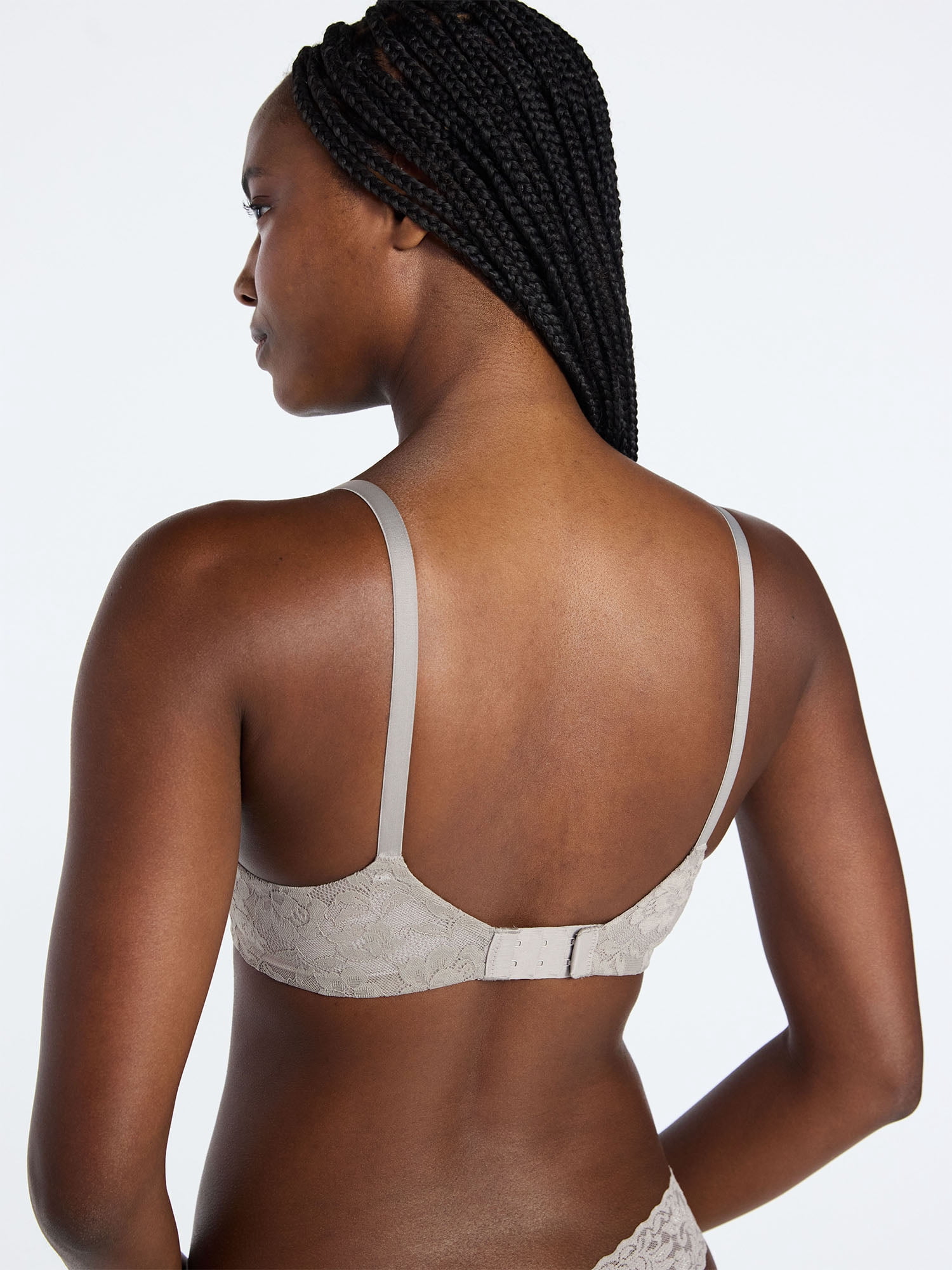 Joyspun Women's Smooth Lace T-Shirt Bra, Sizes 34B-38DDD