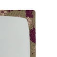 thumbnail image 3 of Ambesonne Floral Design Fitted Sheet, Retro Flowers Petals, Full Size, Plum Pale Olive Green, 3 of 5