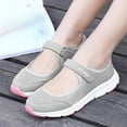 thumbnail image 3 of XIHAHA, zapatos planos informales para mujer, Primavera Verano, zapatos planos de malla para mujer, zapatillas de deporte suaves y transpirables para niñas, zapatos de baile para mujer, 3 of 4