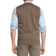 thumbnail image 3 of True Rock Men's Argyle V-Neck Sweater Vest (Brown/Beige, X-Large), 3 of 4