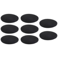 thumbnail image 2 of 4 pares de almohadillas de repuesto de 55 mm para auriculares, color negro, 2 of 8