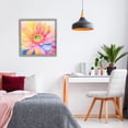 thumbnail image 3 of Stupell Industries Bohemian Bloomtopia Shimmer Blossom Gray Framed Giclee Art, 17 x 17, by Vibelicious, 3 of 8