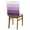 Purple, variant on nqOlkjepod Black Grey Ombre Chair Covers Set of 6, Decorative Chair Back Cover, Modern Abstract Art Farmhouse Striped Dining Room Chair Slipcovers Removable Chair Protectors Covers for Party Banquet
