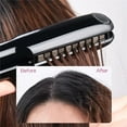 thumbnail image 2 of 3/4Inch Professional Volumizing Ceramic Hair Iron Lasting Hair Volume For Short Or Thin Hair Adjustable Temp Fluffy Styling Tool, 2 of 6