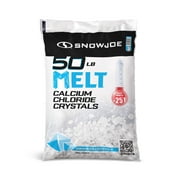 Snow Joe Crystal Snow and Ice Melt for Sidewalk, Driveway & Concrete, 50 Lb Bag, MELT50CC