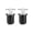 19mm Stainless steel, variant on Yihuala 2 Pieces T-Handle Drain Plug Rubber Scupper Plugs Twist-Turn Marine Drain Plug Kayak Accessories