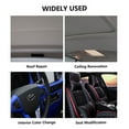 Automotive Headliner Suede Fabric Foam Backing High Elastic Replacement