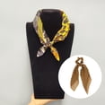 thumbnail image 3 of Pañuelo para el pelo con estampado floral, coleteros, accesorios duraderos de primera calidad F, 3 of 9