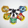 thumbnail image 3 of Mochila De Dibujos Animados Anime Colgante Mágico Niño Equipaje Etiqueta Universidad Insignia De PVC Maleta Check-In Tag, 3 of 4