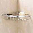 thumbnail image 6 of CATPAN Shower Caddies Corner Shelf for Bathroom Brass Basket Organizers and Storage Shampoo Soap Holder Polished Chrome, 6 of 17