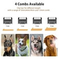 Electric Quiet Dog Hair Trimmer Set, Professional Rechargeable Cordless