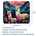 thumbnail image 5 of Alpaca Printed Gaming Mousepad Desk Mat, Non-Slip Rubber Bottom Mouse Mat 8.3x9.8 Inch - Suitable for Office and Gaming, 5 of 6
