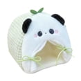 thumbnail image 2 of Tienda de campaña para casa de muñecas, mini tienda compacta y cómoda, cama de peluche para figuras, accesorios de muebles para casa de muñecas para verde, 2 of 10