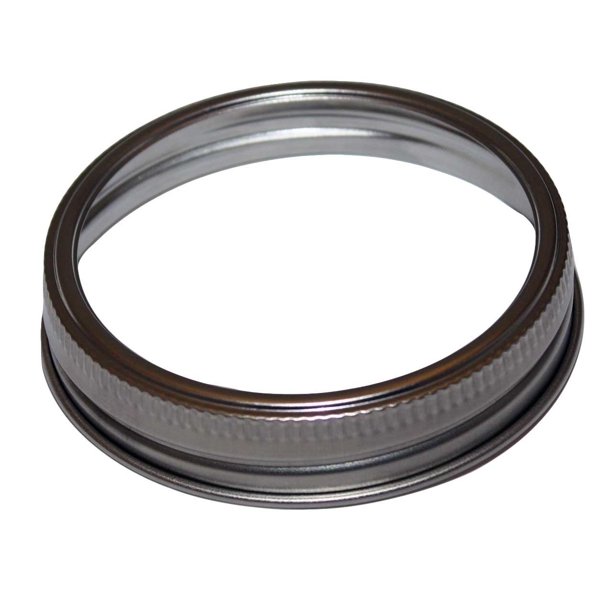 Stainless Steel Rust Resistant Bands / Rings for Mason Jars 5 Pack