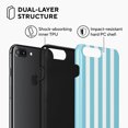 thumbnail image 3 of Étui Rayée Bleu Bébé - iPhone 8 Plus/7 Plus, iPhone 13, 3 of 9