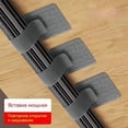 thumbnail image 2 of 30 Pieces Cable Management Straps, Desktop Wire Organizer with Hook and Loop Fastener Reusable Cable Ties for Computer and Electronics, Gray, 2 of 7