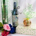 thumbnail image 3 of Rollo de celofán CMFYHM, 86 cm x 36,5 m, color verde con lunares, 3 of 6