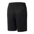thumbnail image 4 of HAiming Mens Casual Shorts Quick Dry Knee Length with Pockets Solid Color Drawstring Elastic Waist Pants, 4 of 5