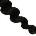 thumbnail image 1 of #1 JET BLACK Tape-in Body Wave Hair Extensions 20pcs/qty 22", 1 of 7