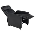 thumbnail image 4 of Toohey Upholstered Home Theater Push Back Recliner Black, 4 of 9