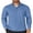Light Blue, variant on COOFANDY Men's Quarter Zip Up Pullover Lightweight Mock Neck Sweatshirt Casual Long Sleeve Polo Shirt