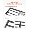 thumbnail image 3 of VEVOR 10x36in Lawn Leveling Rake Heavy Duty 83.9in Adjustable Handle for Yard & Garden, 3 of 9