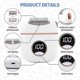 thumbnail image 2 of Electric Foot File Hard Skin Remover, Rechargeable Callus Remover with Lights, Portable Foot Repair Tool, 2 of 5